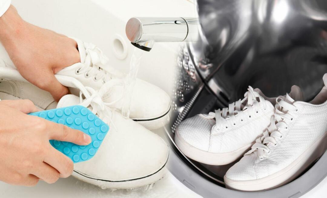 Πώς να καθαρίσετε τα λευκά παπούτσια; Πώς να καθαρίσετε τα αθλητικά παπούτσια; Καθαρισμός παπουτσιών σε 3 βήματα