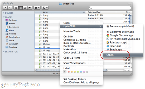 Πώς να δημιουργήσετε αρχεία PDF πολλαπλών σελίδων στο MAC OS X με Automator