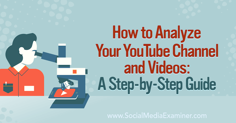 Πώς να αναλύσετε το κανάλι και τα βίντεό σας στο YouTube: Ένας οδηγός βήμα προς βήμα στον εξεταστή κοινωνικών μέσων.