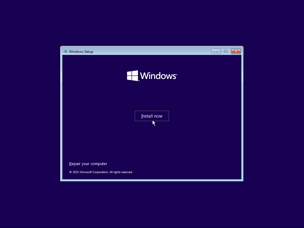 02 Εγκαταστήστε τώρα τα Windows 10 Καθαρή εγκατάσταση