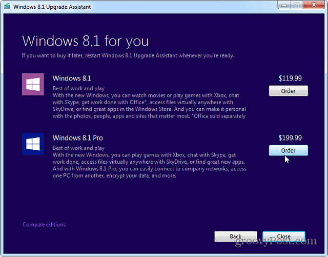 Πώς να αναβαθμίσετε τα Windows 7 στα Windows 8.1 με τον Βοηθό αναβάθμισης