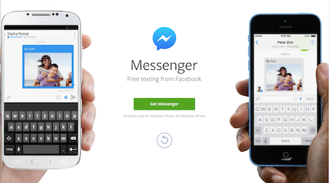 εφαρμογή Facebook messenger