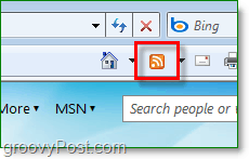 πώς να εγγραφείτε σε ενημερώσεις rss του Internet Explorer από τα Windows live