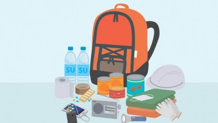 Πώς να προετοιμάσετε μια τσάντα σεισμού; Τι πρέπει να υπάρχει στη σακούλα του σεισμού
