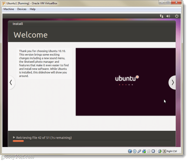 ubuntu εγκαταστήσετε τη σελίδα υποδοχής