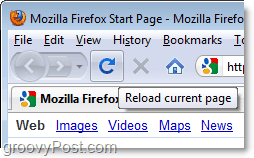 Πώς να χρησιμοποιήσετε το Shift + Refresh για να κάνετε επανεκκίνηση μιας ιστοσελίδας