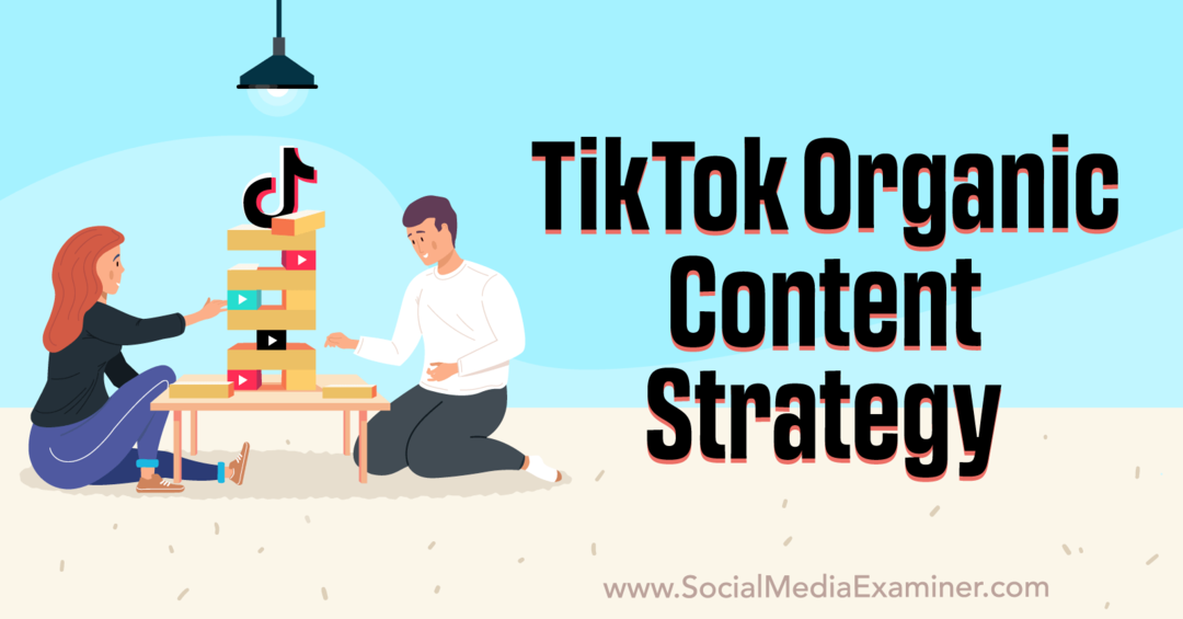 Στρατηγική οργανικού περιεχομένου TikTok: Εξεταστής μέσων κοινωνικής δικτύωσης