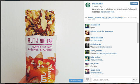 starbucks instagram εικόνα με #glutenfree