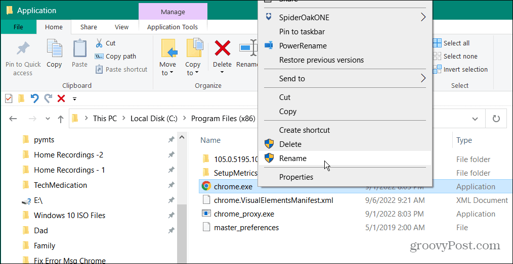 Διορθώστε Status_Access_Violation στο Chrome