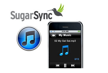 SugarSync + iTunes και iPhone