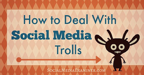 ασχοληθείτε με τα troll στα μέσα κοινωνικής δικτύωσης