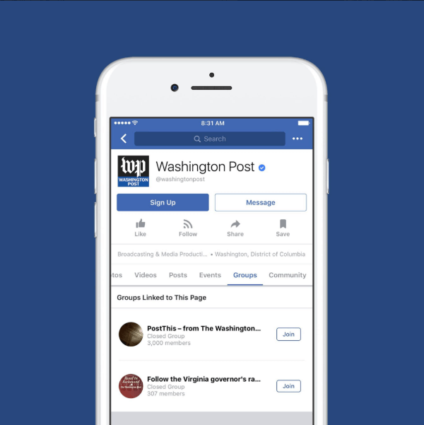 Το Facebook ανακοίνωσε ότι το Groups for Pages είναι πλέον διαθέσιμο σε όλο τον κόσμο.