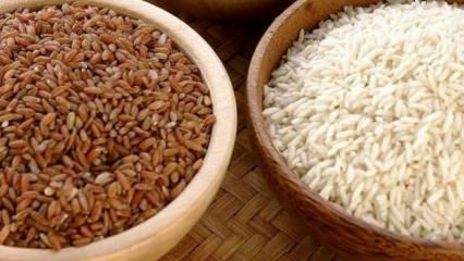 Είναι άσπρο ρύζι ή καστανό ρύζι υγιέστερο;