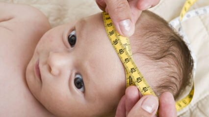 Πώς να μετρήσετε την περιφέρεια της κεφαλής στα μωρά; Πώς να διορθώσετε την οξύτητα του κεφαλιού στα μωρά;