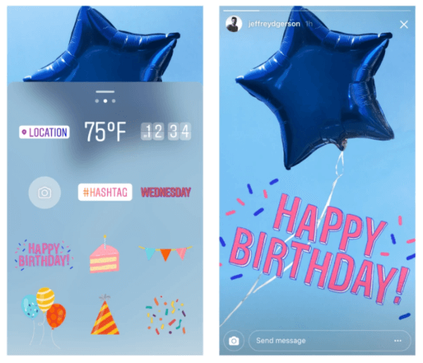 Το Instagram γιορτάζει ένα έτος Instagram Stories με νέα αυτοκόλλητα γενεθλίων και εορτασμών.