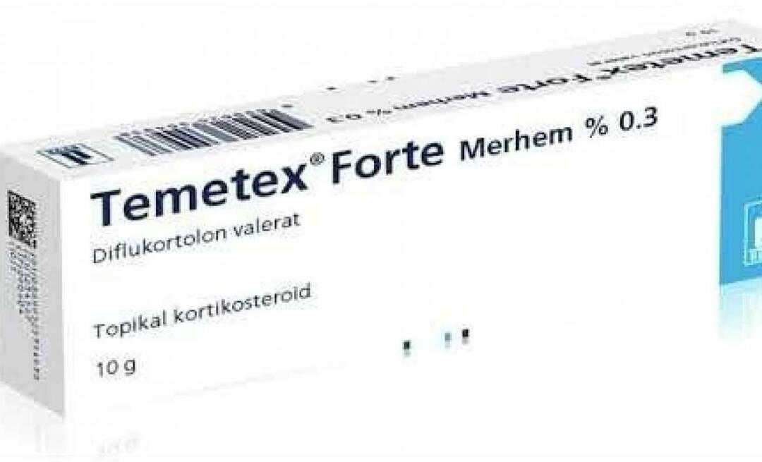Τι είναι η κρέμα Temetex, ποιες είναι οι παρενέργειές της; Η χρήση της κρέμας Temetex!