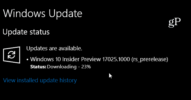 Η Microsoft κυκλοφορεί τα Windows 10 Redstone 4 Preview Build 17025