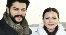 Ρομαντικές πόζες από το ζευγάρι Burak Özçivit και Fahriye Evcen! Υπήρξε ένα περιστατικό στα social media