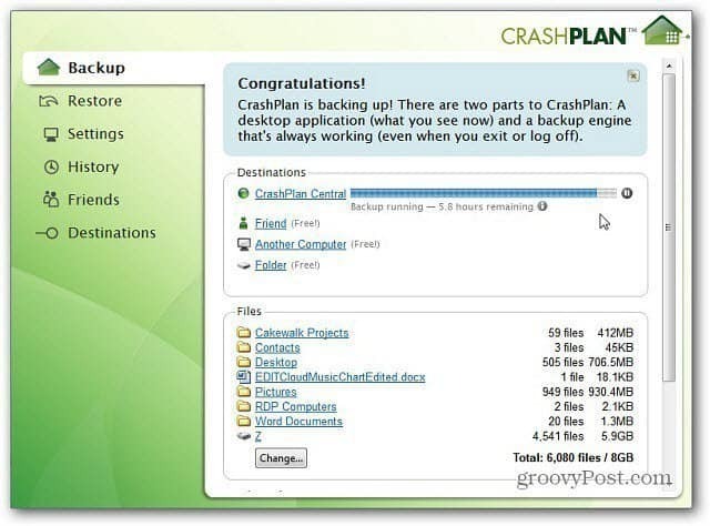 CrashPlan Online Backup Υπηρεσία Μαύρη Παρασκευή Deal