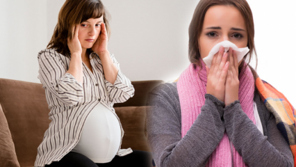 Τι είναι τα κρυολογήματα και η γρίπη καλή για τις έγκυες γυναίκες; Θεραπεία γρίπης στο σπίτι κατά τη διάρκεια της εγκυμοσύνης από το Saraçoğlu