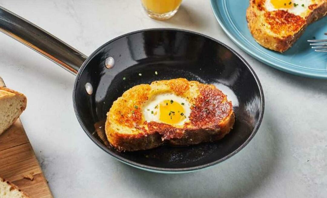 Πώς να φτιάξετε τηγανητά αβγά σαν ρόδι; Συνταγή για τηγανητό αυγόψωμο...