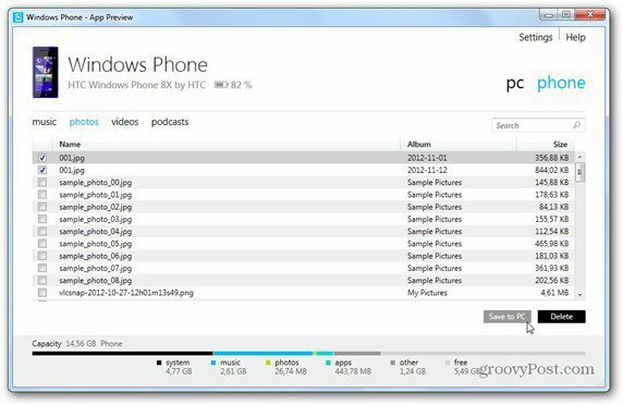 παράθυρο τηλέφωνο 8 παράθυρα τηλέφωνο συγχρονισμό app στον υπολογιστή