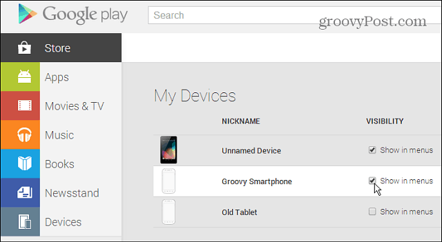 Πώς να αφαιρέσετε παλιές συσκευές Android από τη Λίστα καταστήματος Google Play