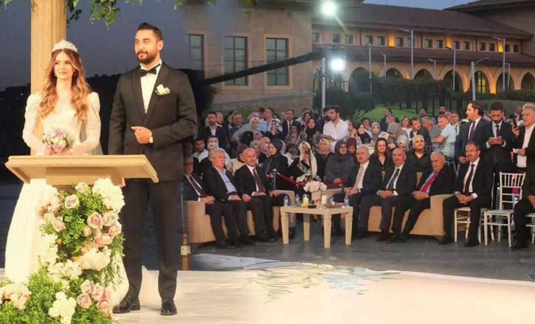 Η Feyza Başalan και ο Çağatay Karataş παντρεύτηκαν! Οι πολιτικοί συνέρρεαν στον γάμο