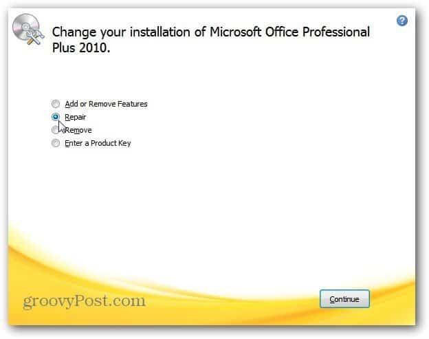 Microsoft Office: Διάγνωση προβλημάτων και προγράμματα επιδιόρθωσης που συντρίβουν