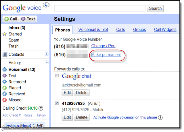 διατηρήστε τον παλιό αριθμό φωνής Google μετά τη μεταφορά