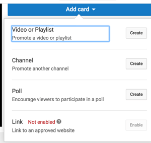 Χρησιμοποιήστε κάρτες YouTube για να επεκτείνετε το χρόνο παρακολούθησης του καναλιού σας.
