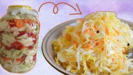 Συνταγή με τραγανό ξινολάχανο! Πώς να φτιάξετε το πιο εύκολο ξινολάχανο;