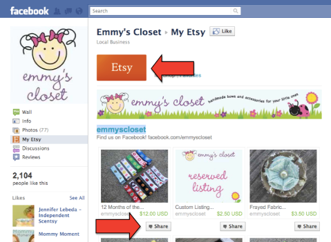 emmy etsy μοιραστείτε στο Facebook