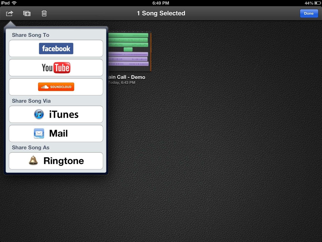 Πώς να εισάγετε ένα αρχείο GarageBand iOS σε Logic Pro σε Mac OS X