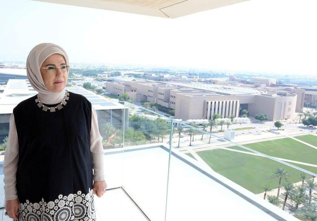 Επίσκεψη της Πρώτης Κυρίας Ερντογάν στο Κατάρ 