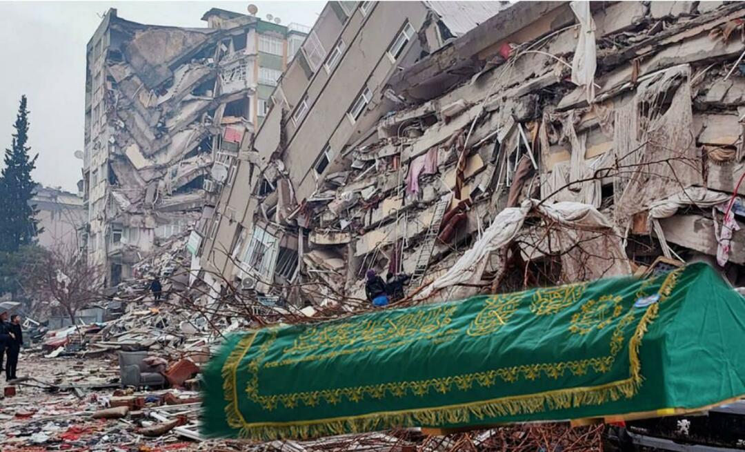 Επιτρέπεται η ταφή των νεκρών χωρίς πλύσιμο σε ζώνη σεισμού; απάντησε η Diyanet