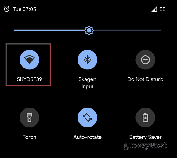 Το Android 10 μοιράζεται τον κωδικό WiFi QR