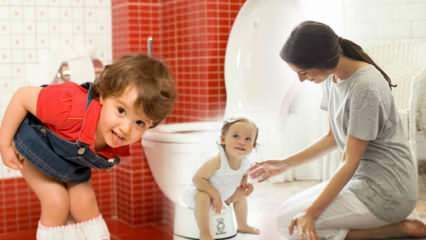 Πώς να αφήσετε τις πάνες στα παιδιά; Πώς πρέπει τα παιδιά να καθαρίσουν την τουαλέτα; Εκπαίδευση τουαλέτας ..