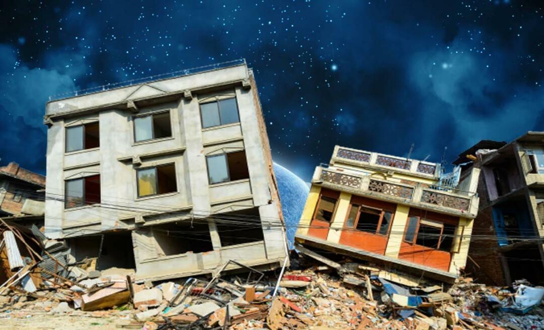 Τι σημαίνει να ονειρεύεσαι σεισμό; Τι σημαίνει σεισμός και σεισμός σε ένα όνειρο;