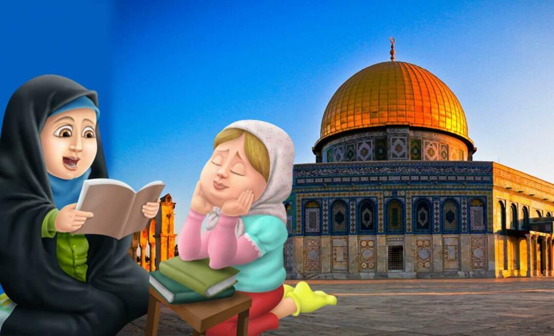 Πώς πρέπει να εξηγήσουμε στα παιδιά μας την Ιερουσαλήμ, όπου βρίσκεται η πρώτη μας qibla, το Masjid al-Aqsa;