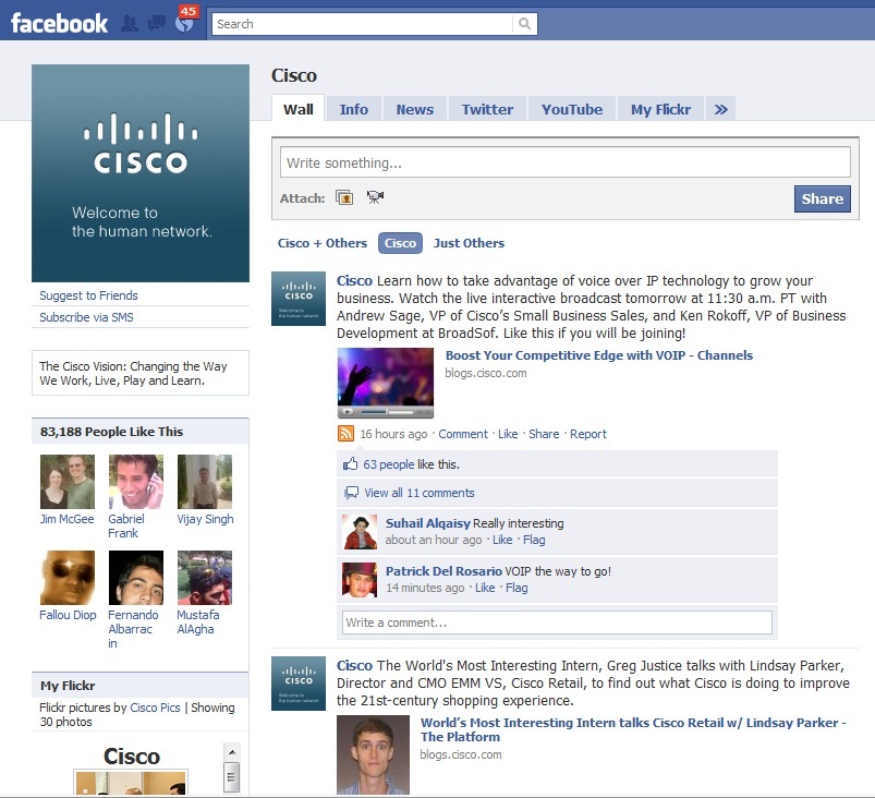 Το Social Media Launch εξοικονομεί Cisco 100.000 $ +