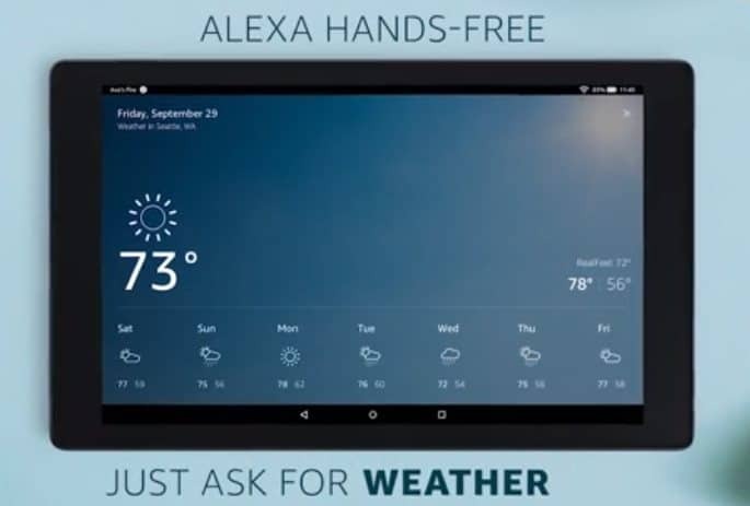 alexa hands free