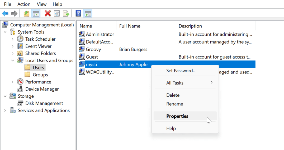 Απενεργοποιήστε προσωρινά έναν λογαριασμό στα Windows 11