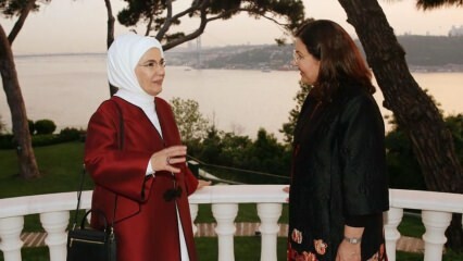 Η Πρώτη Κυρία Ερντογάν συναντιέται με τη σύζυγο του Προέδρου του Ιράκ Σέρμπαχ Σαλίχ