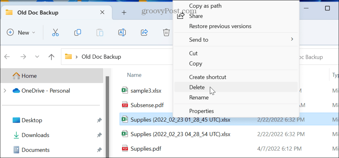 Πώς να διαγράψετε αρχεία χωρίς τον κάδο ανακύκλωσης στα Windows