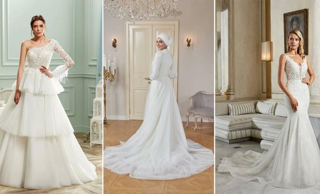 Παρουσιάστηκαν νυφικά 2023! Δίκαια νυφικά IF Wedding Fashion İzmir 2023