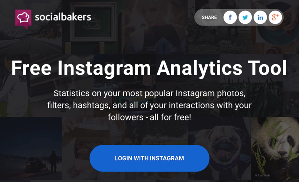 Συνδεθείτε με το Instagram για να αποκτήσετε πρόσβαση στην δωρεάν αναφορά του Socialbakers.