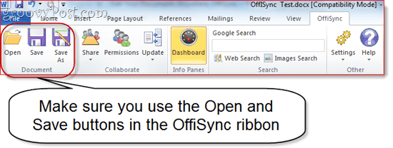OffiSync: Συγχρονισμός των Εγγράφων Google με το Office 2010