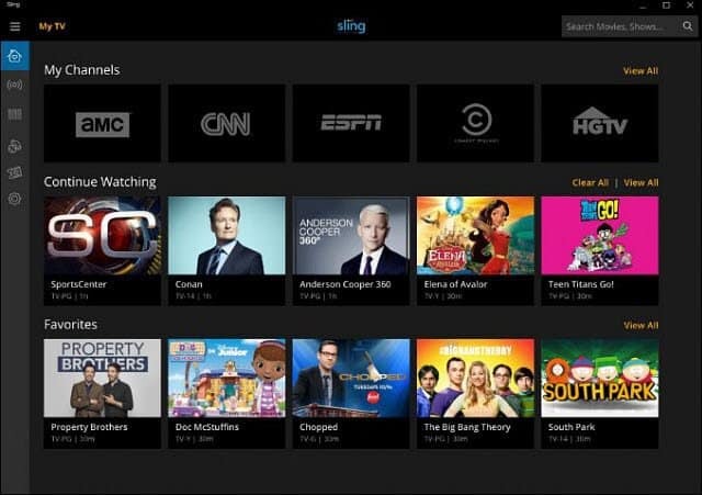 Η Sling TV έρχεται στα Windows 10 με την υποστήριξη της Cortana