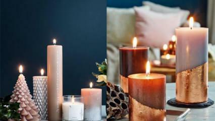 Πώς να διακοσμήσετε το σπίτι με κεριά; ιδέες διακόσμησης κεριών